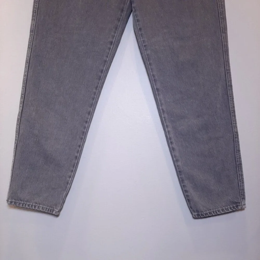 J Brand Heather Button Fly Jeans High Rise Mom Straight Cropped Haven Size 27 - Picture 9 of 15